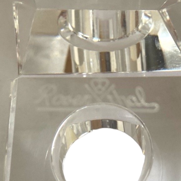 Rosenthal crystal candle holder set - Picture 7 of 11